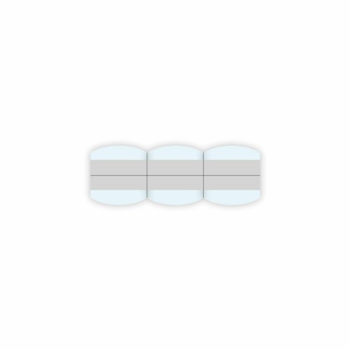DICOTA D30194 self-adhesive label Rectangle Transparent