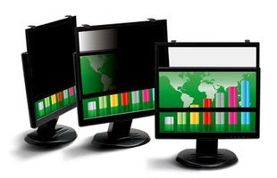 3M Black Privacy Filter for Desktops PF24.0W