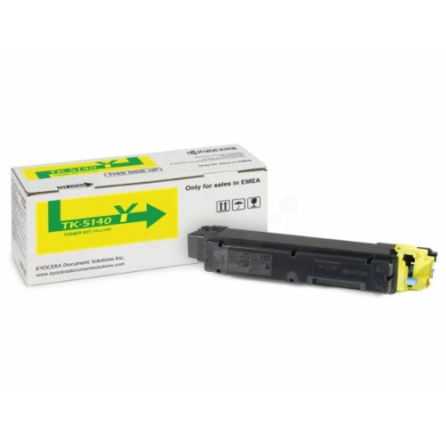 Kyocera 1T02NRANL0/TK-5140Y Toner-kit yellow, 5K pages ISO/IEC 19798 for Kyocera P 6130