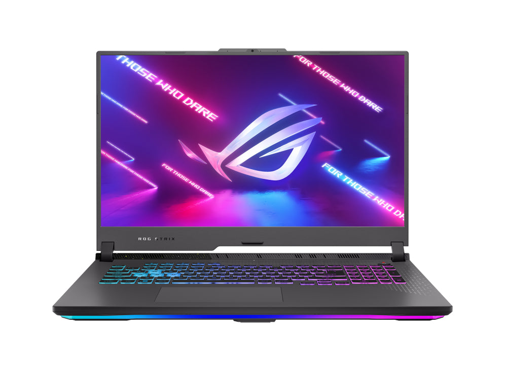 ASUS ROG Strix G17 STRIX-G17-G713PI-LL044W AMD Ryzen™ 9 7845HX Laptop 43.9 cm (17.3") Wide Quad HD 32 GB DDR5-SDRAM 1 TB SSD NVIDIA GeForce RTX 4070 Wi-Fi 6E (802.11ax) Windows 11 Home Grey