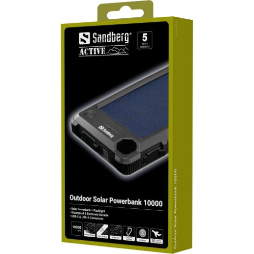 Sandberg Outdoor Solar Powerbank 10000