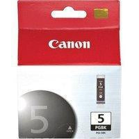 Canon 0628B001/PGI-5BK Ink cartridge black pigmented, 505 pages ISO/IEC 24711 26ml for Canon Pixma IP 3300/4200/MP 520/MP 610/MP 960