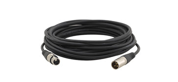 Kramer Electronics XLR Quad Style, 0.3m audio cable XLR (3-pin) Black