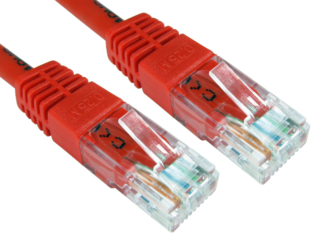 Cables Direct UTP Cat6 7m networking cable Red U/UTP (UTP)