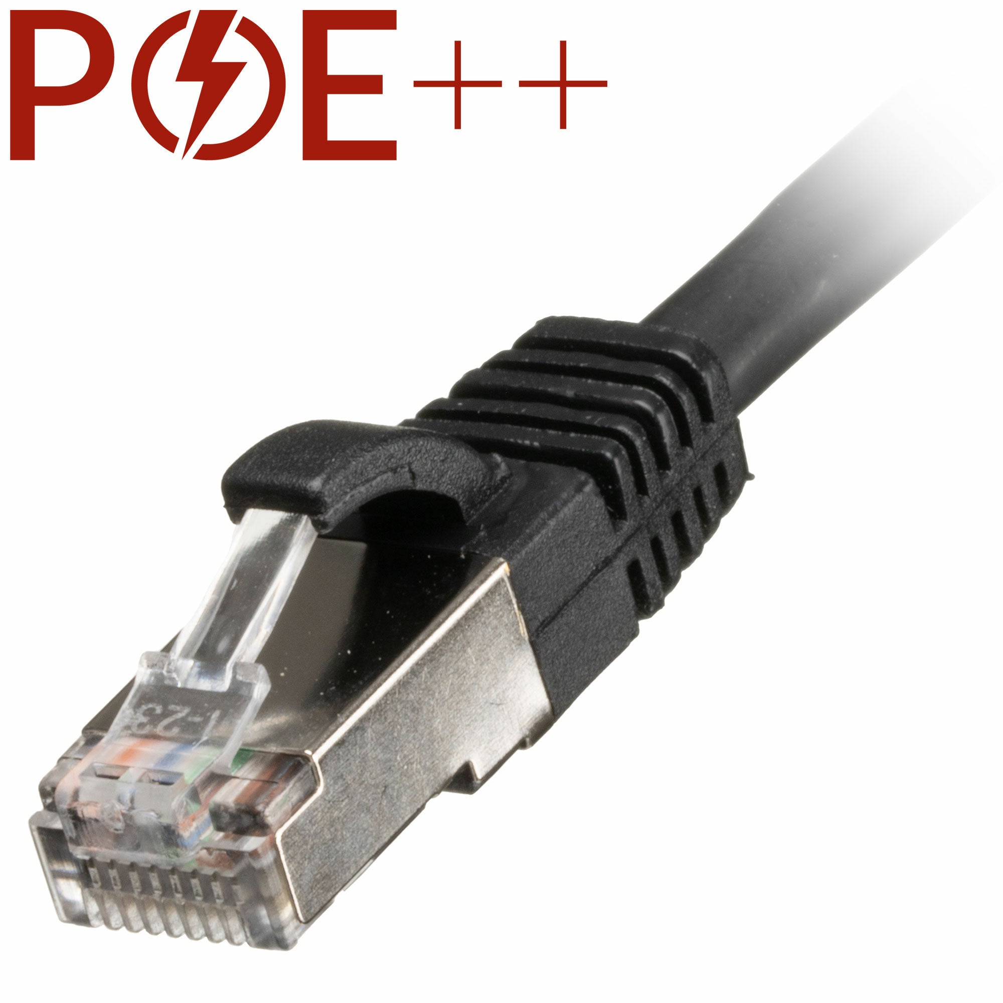 Cablenet 3m Cat6a RJ45 Black S/FTP LSOH 26AWG Snagless Booted Patch Lead