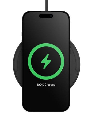 Belkin WIA012HQBK mobile device charger Smartphone Black AC Wireless charging Fast charging Indoor