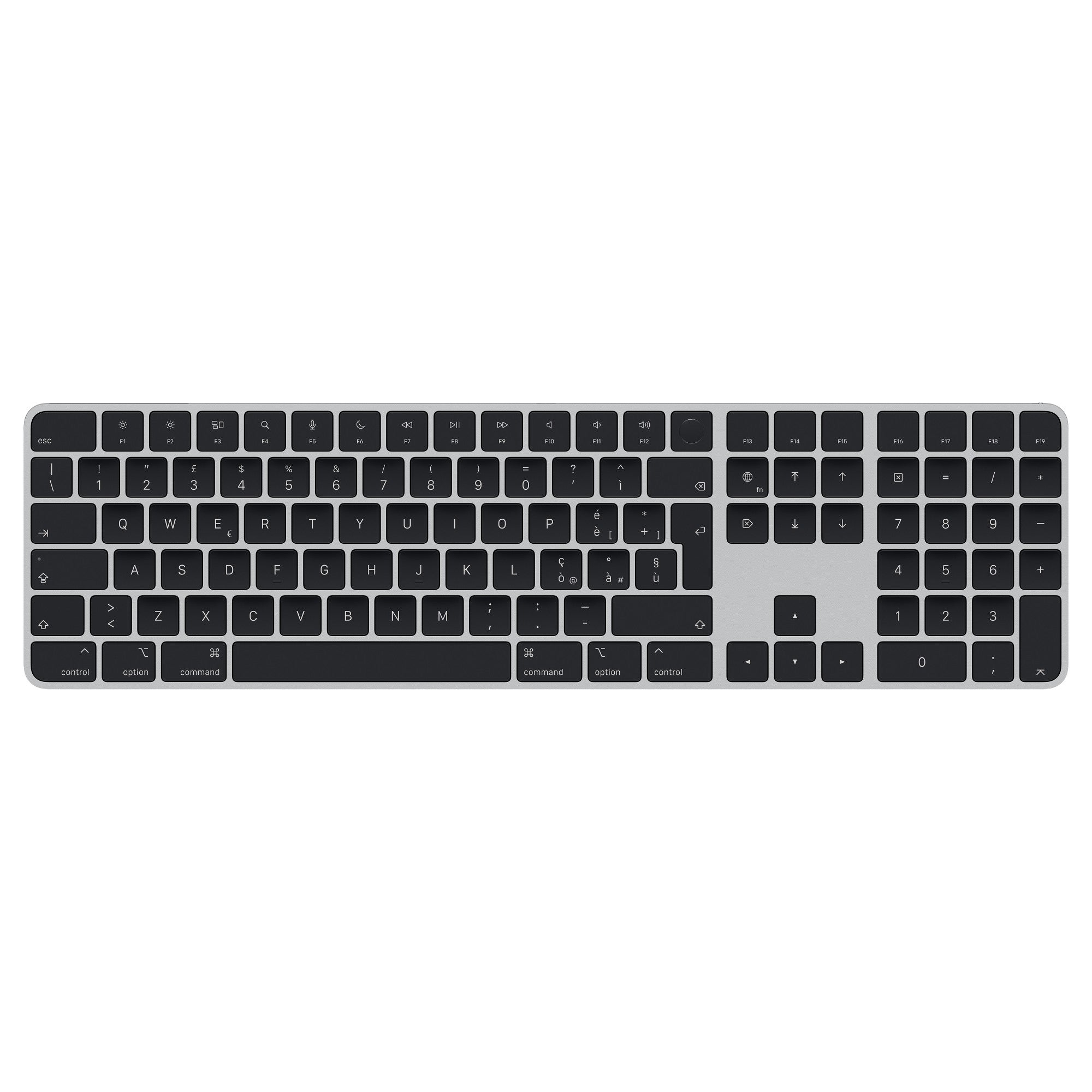 Apple Magic keyboard Universal USB + Bluetooth Italian Black