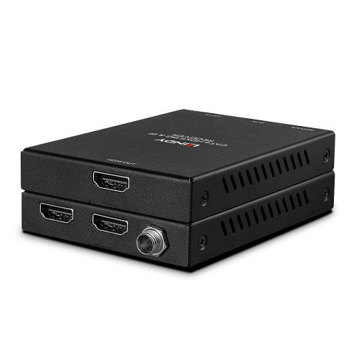 Lindy 50m Cat.6 HDMI 4K60 and IR Extender with PoC and Loop Out
