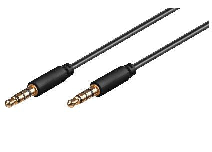 Microconnect IPOD013 audio cable 3 m 3.5mm Black