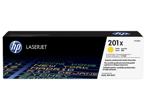 HP CF402X/201X Toner cartridge yellow high-capacity, 2.3K pages ISO/IEC 19752 for HP Pro M 252