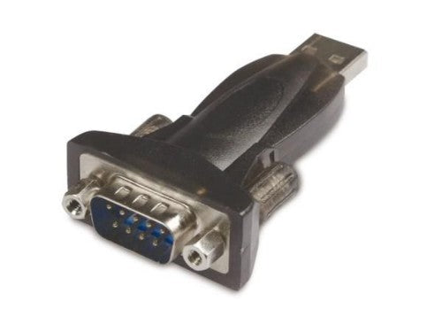 Microconnect USBADB9FC cable gender changer RS232 USB A Black