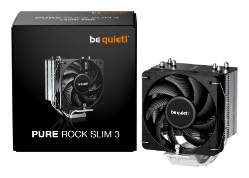 be quiet! Pure Rock Slim 3 Processor Air cooler 10 cm Silver 1 pc(s)