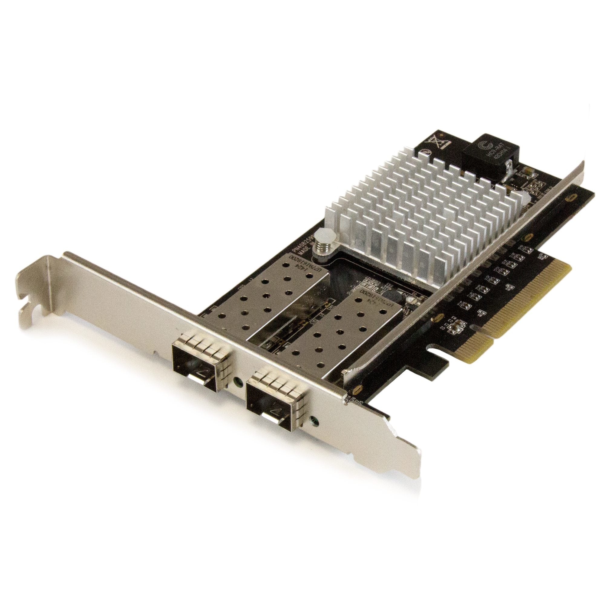 StarTech.com 2-Port 10G Fiber Network Card with Open SFP+ - PCIe, Intel Chip