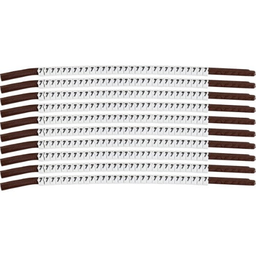 Brady SCN-15-7 cable marker Black, White Nylon 300 pc(s)