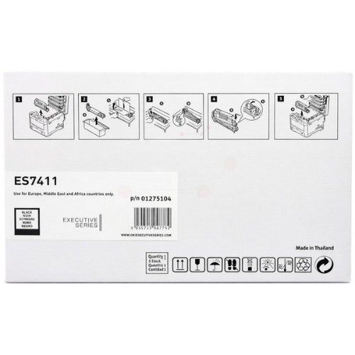 OKI 01275104 Drum kit black, 20K pages for OKI ES 7411