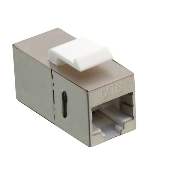 Value RJ-45 Keystone Modular Coupler, Cat.6, shielded