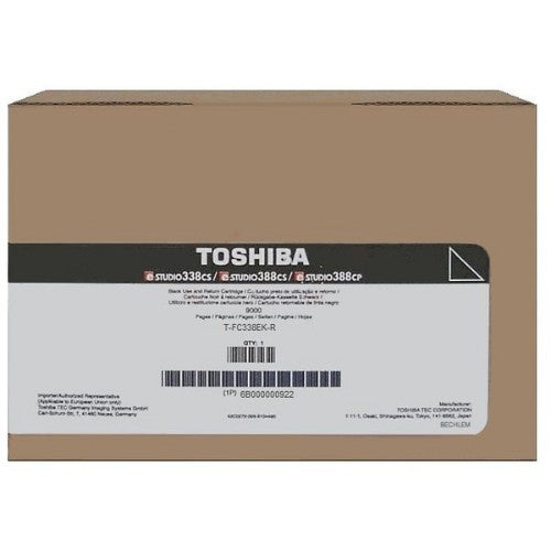 Toshiba 6B000000922/T-FC338EKR Toner black return program, 6K pages for Toshiba E-Studio 388