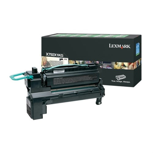 Lexmark X792X1KG Toner cartridge black return program, 20K pages ISO/IEC 19798 for Lexmark X 792