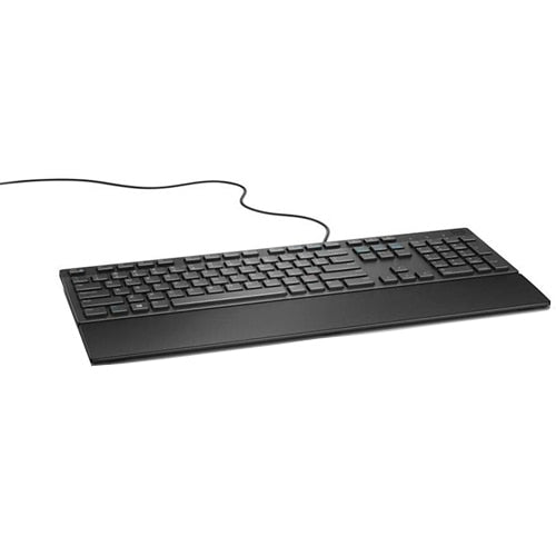 DELL KB216 keyboard Universal USB QWERTY Finnish, Swedish Black