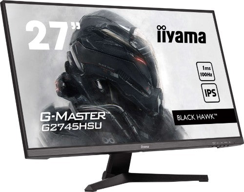iiyama G-MASTER Get ahead with the G2745HSU Black Hawk with IPS Panel Technology and 1ms MPRT