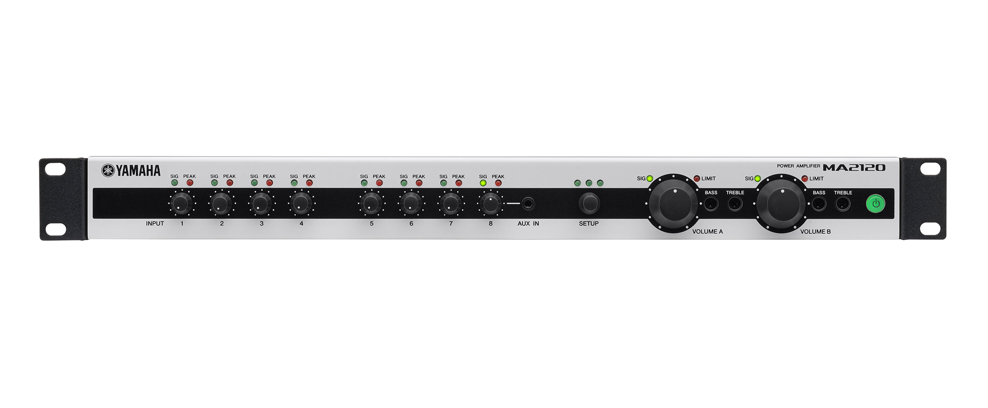 Yamaha MA2120 audio amplifier Black, Grey