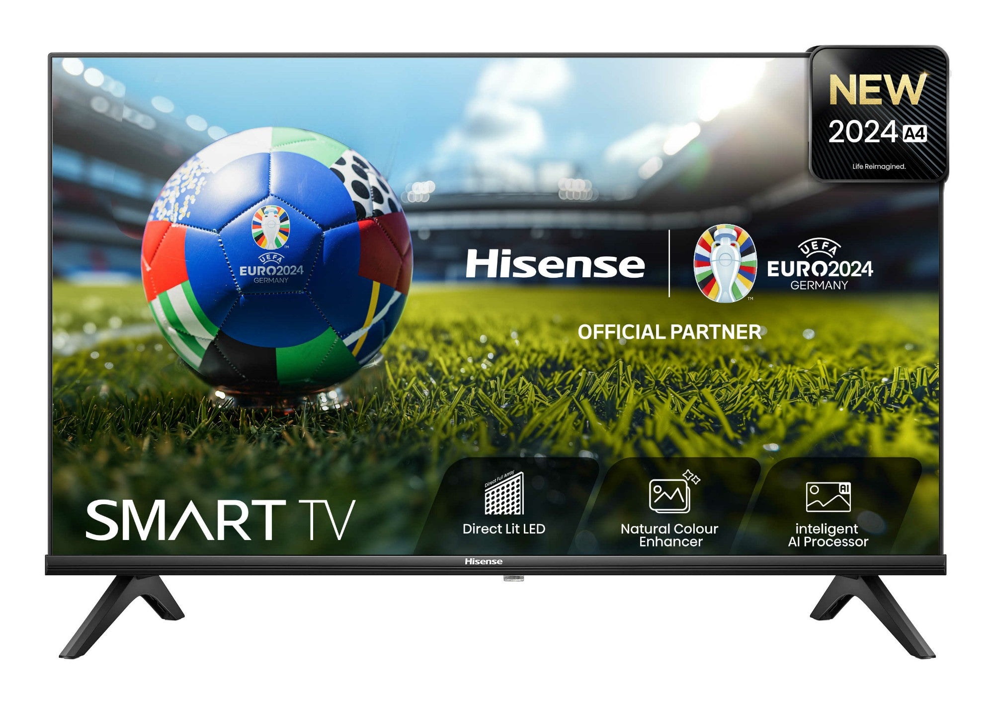 Hisense 32A4NTUK TV 81.3 cm (32") HD Smart TV Wi-Fi Black 200 cd/m²