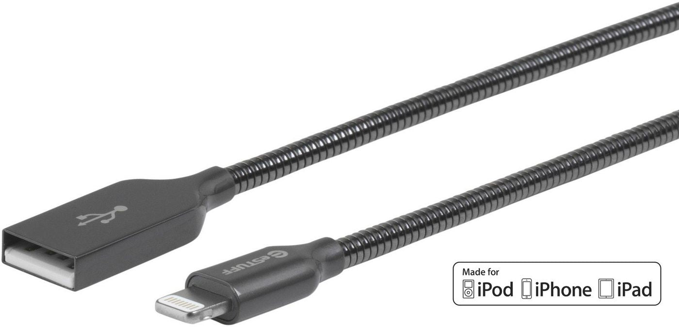 eSTUFF ES601065 lightning cable 0.5 m Grey