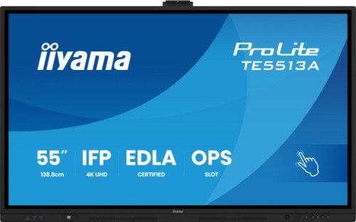 iiyama 55" Google EDLA Certified IFP - Interactive display for seamless integration and collaboration in education and enterprise