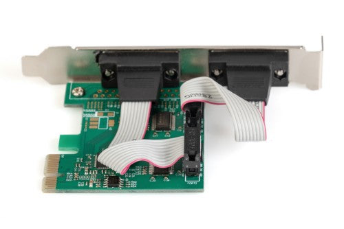 Digitus 2-Port Serial Interface Card, PCIe