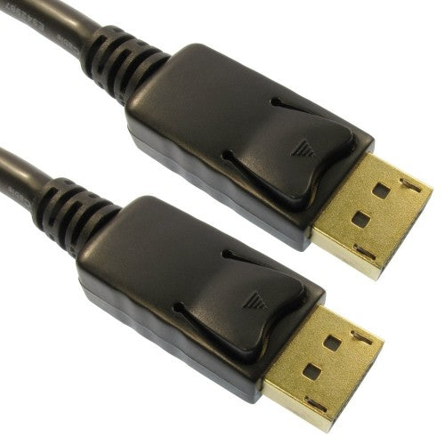 Cables Direct CDLDP-002LOCK DisplayPort cable 2 m Black