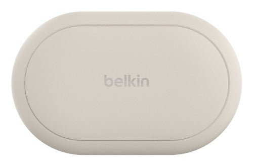 Belkin SoundForm ClearFit Headset True Wireless Stereo (TWS) Ear-hook Calls/Music/Sport/Everyday Bluetooth Sand