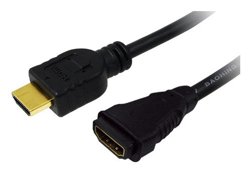 LogiLink HDMI/HDMI, 2.0m HDMI cable 2 m HDMI Type A (Standard) Black