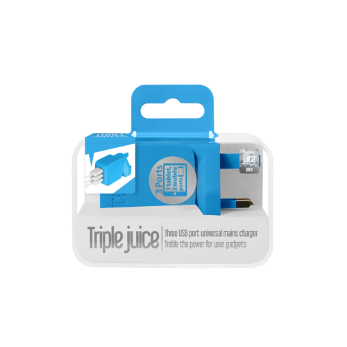 Juice Triple Indoor Blue