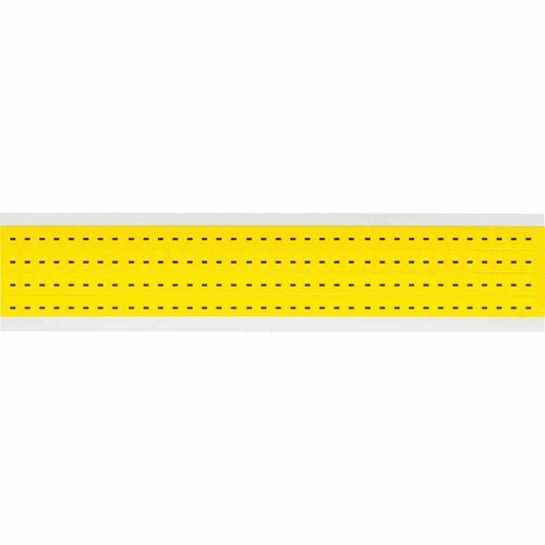 Brady 3400-DSH self-adhesive label Rectangle Removable Black, Yellow 144 pc(s)