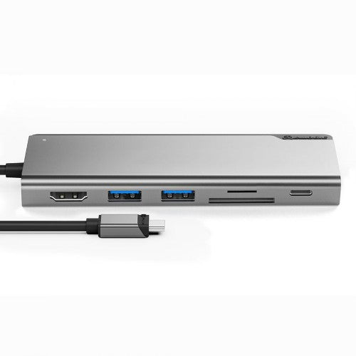 ALOGIC ULDUNIV2-SGR notebook dock/port replicator Wired USB 3.2 Gen 1 (3.1 Gen 1) Type-C Grey