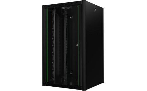 Lanview RWP20U56BL rack cabinet 20U Wall mounted rack Black