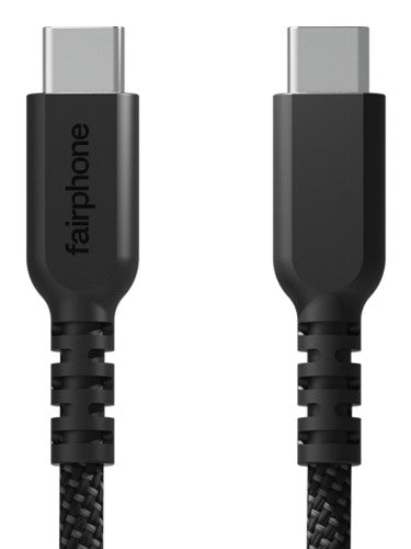 Fairphone ACCABL-4CC-WW1 USB cable USB 2.0 2.5 m USB C Black