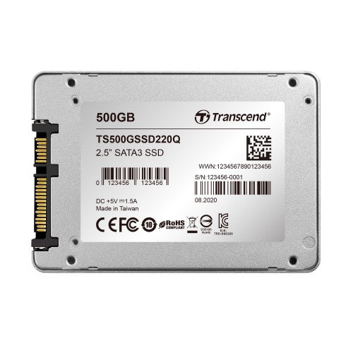 Transcend SATA III 6Gb/s SSD220Q 500GB