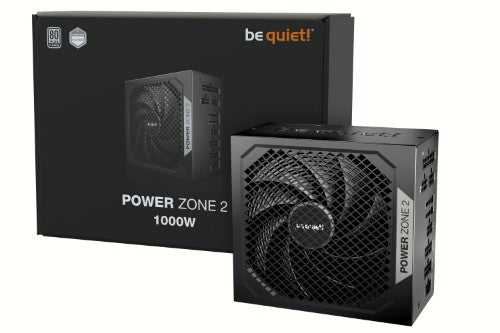 be quiet! POWER ZONE 2 1000W power supply unit 20+4 pin ATX ATX Black