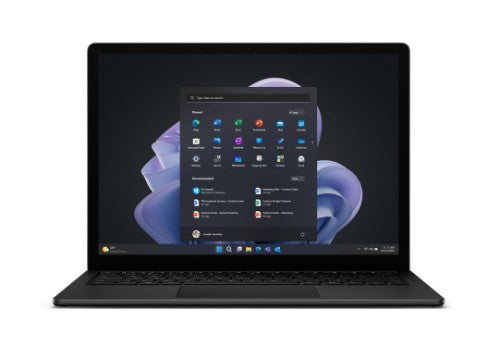 Microsoft Surface Laptop 5 Intel® Core™ i5 i5-1245U 34.3 cm (13.5") Touchscreen 16 GB LPDDR5x-SDRAM 256 GB SSD Wi-Fi 6 (802.11ax) Windows 10 Pro Black