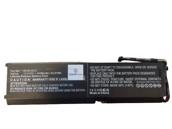 CoreParts MBXRZ-BA0009 laptop spare part Battery