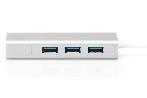 Digitus USB Type-C™ 3-Port Hub + Gigabit Ethernet