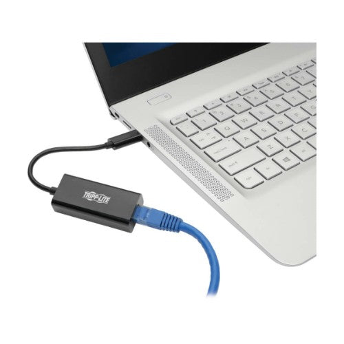 Tripp Lite U436-06N-GB USB-C to Gigabit Network Adapter with Thunderbolt 3 Compatibility - Black