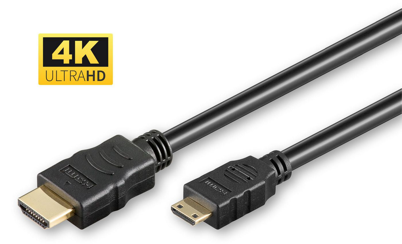 Microconnect HDMI High Speed mini cable, 2m