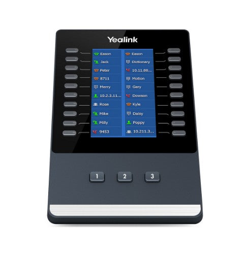 Yealink EXP43 IP add-on module Black, Grey 23 buttons
