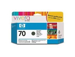 HP C9448A/70 Ink cartridge black matt 130ml for HP DesignJet Z 2100/3100/3200/5200/5400