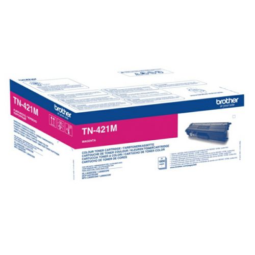 Brother TN-421M Toner-kit magenta, 1.8K pages ISO/IEC 19752 for Brother HL-L 8260/8360
