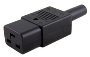 Microconnect C19PLUG power cable Black C19 coupler