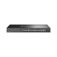 TP-Link JetStream TL-SL2428P network switch Managed L2 Fast Ethernet (10/100) Power over Ethernet (PoE) 1U Black