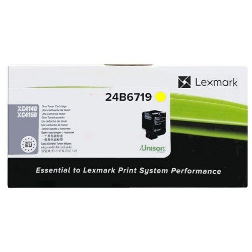 Lexmark 24B6719 Toner-kit yellow, 13K pages ISO/IEC 19752 for Lexmark XC 4150